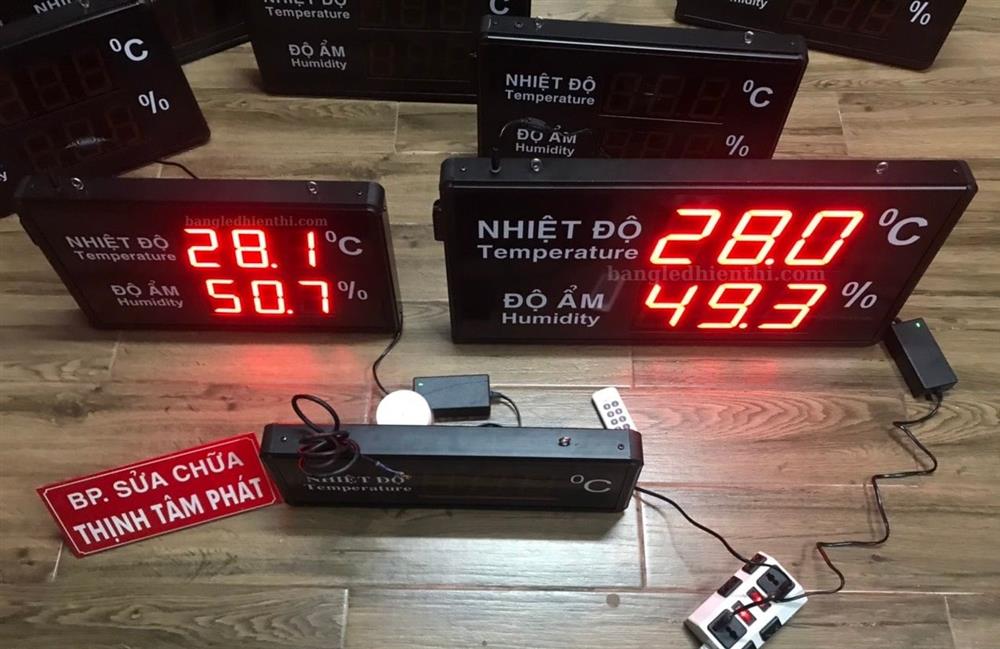 đồng hồ nhiệt độ độ ẩm